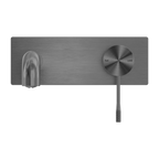Nero Opal Wall Basin/Bath Mixer 120mm - Graphite - NR251907a120GR