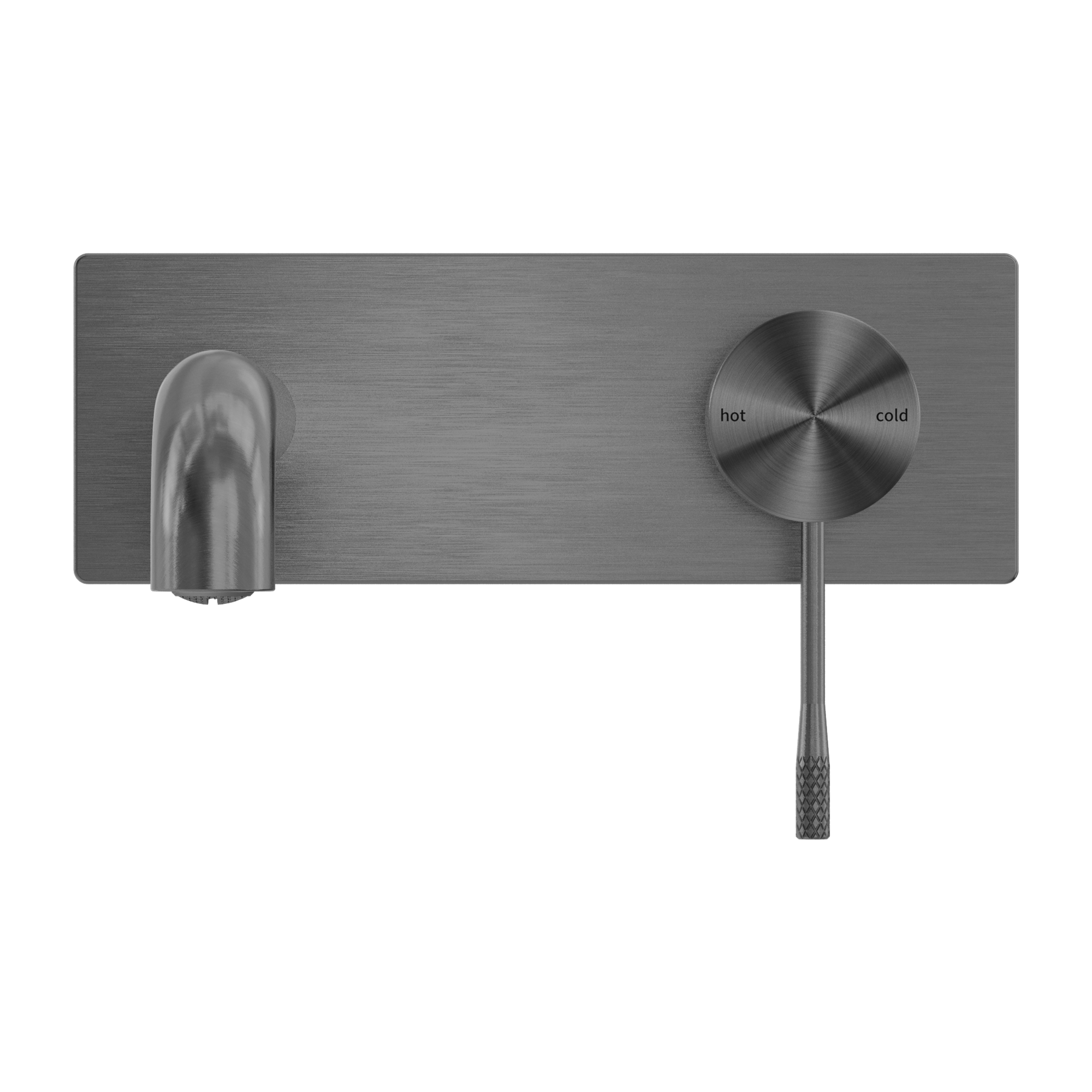 Nero Opal Wall Basin/Bath Mixer 230mm - Graphite - NR251907a230GR