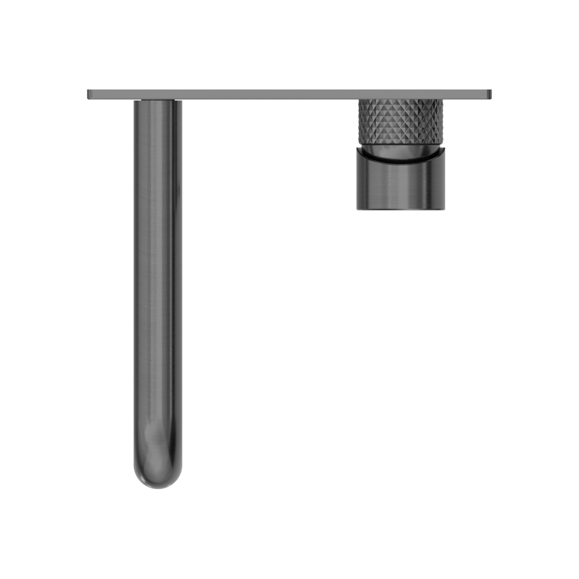 Nero Opal Wall Basin/Bath Mixer 120mm - Graphite - NR251907a120GR