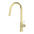 Nero Opal Pull Out Sink Mixer With Vegie Spray Function - Brushed Gold - NR251908BG