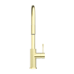 Nero Opal Pull Out Sink Mixer With Vegie Spray Function - Brushed Gold - NR251908BG