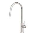 Nero Opal Pull Out Sink Mixer With Vegie Spray Function - Brushed Nickel - NR251908BN