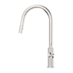 Nero Opal Pull Out Sink Mixer With Vegie Spray Function - Brushed Nickel - NR251908BN
