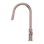 Nero Opal Pull Out Sink Mixer With Vegie Spray Function - Brushed Bronze - NR251908BZ