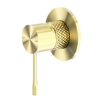 Nero Opal Shower Mixer 80mm Plate - Brushed Gold - NR251909BG