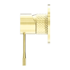 Nero Opal Shower Mixer 80mm Plate - Brushed Gold - NR251909BG