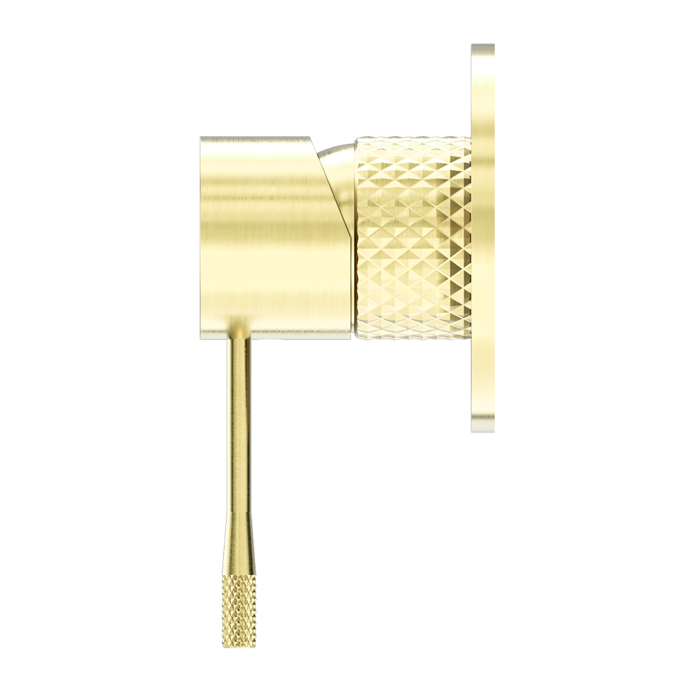 Nero Opal Shower Mixer 80mm Plate - Brushed Gold - NR251909BG