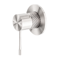 Nero Opal Shower Mixer 80mm Plate - Brushed Nickel - NR251909BN