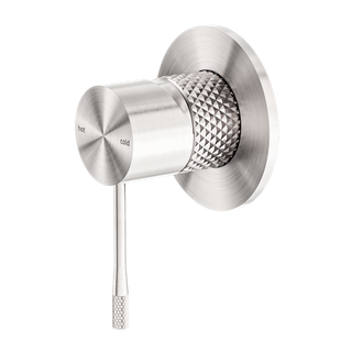 Nero Opal Shower Mixer 80mm Plate - Brushed Nickel - NR251909BN