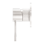 Nero Opal Shower Mixer 80mm Plate - Brushed Nickel - NR251909BN