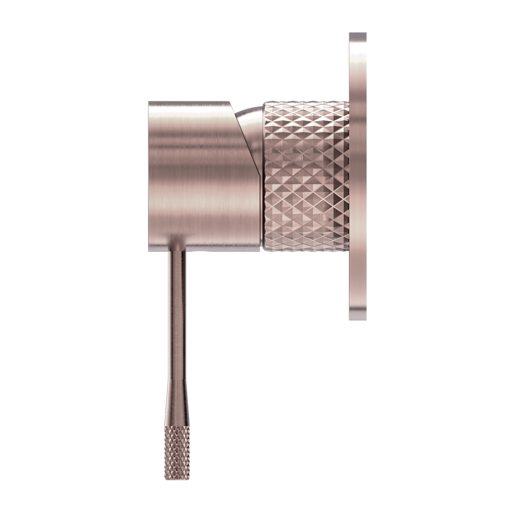 Nero Opal Shower Mixer 80mm Plate - Brushed Bronze - NR251909BZ