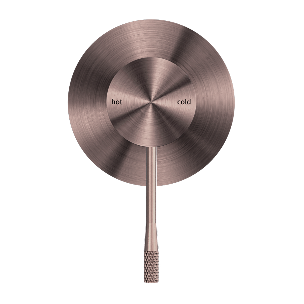 Nero Opal Shower Mixer 80mm Plate - Brushed Bronze - NR251909BZ