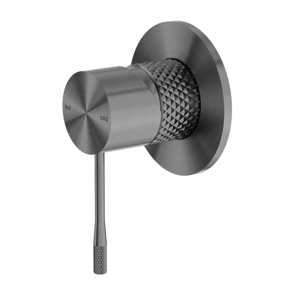 Nero Opal Shower Mixer 80mm Plate - Graphite - NR251909GR