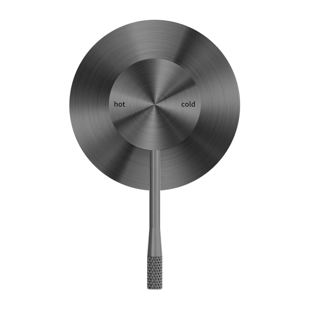 Nero Opal Shower Mixer 80mm Plate - Graphite - NR251909GR