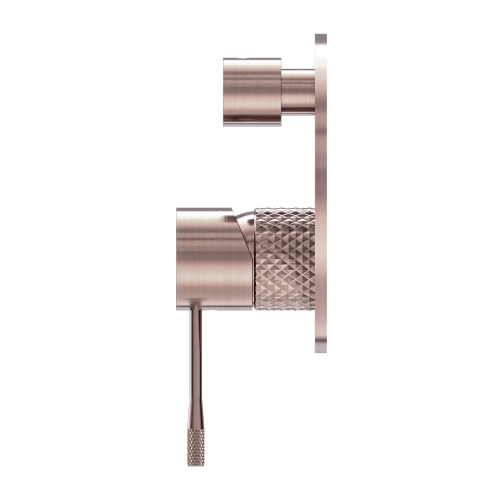 Nero Opal Shower Mixer With Divertor - Brushed Bronze - NR251909aBZ