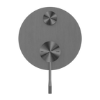 Nero Opal Shower Mixer With Divertor - Graphite - NR251909aGR