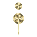 Nero Opal Shower Mixer With Divertor Separate Plate - Brushed Gold - NR251909eBG