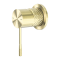 Nero Opal Shower Mixer 60mm Plate - Brushed Gold - NR251909hBG