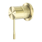 Nero Opal Shower Mixer 60mm Plate - Brushed Gold - NR251909hBG