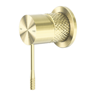 Nero Opal Shower Mixer 60mm Plate - Brushed Gold - NR251909hBG