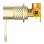 Nero Opal Shower Mixer 60mm Plate - Brushed Gold - NR251909hBG