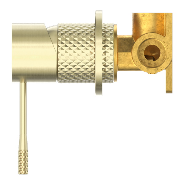 Nero Opal Shower Mixer 60mm Plate - Brushed Gold - NR251909hBG