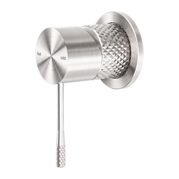 Nero Opal Shower Mixer 60mm Plate - Brushed Nickel - NR251909hBN