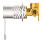 Nero Opal Shower Mixer 60mm Plate - Brushed Nickel - NR251909hBN