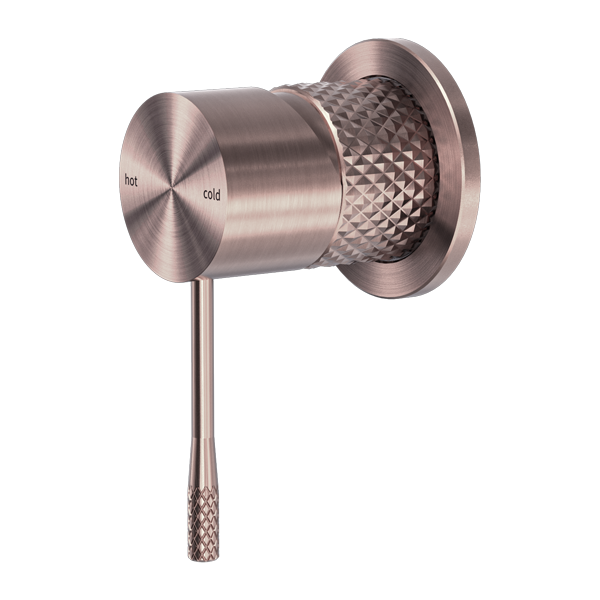 Nero Opal Shower Mixer 60mm Plate - Brushed Bronze - NR251909hBZ