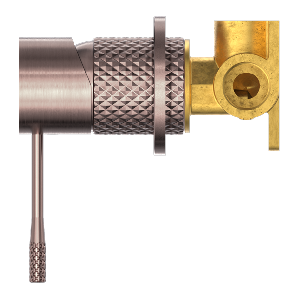 Nero Opal Shower Mixer 60mm Plate - Brushed Bronze - NR251909hBZ