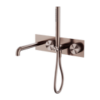 Nero Opal Progressive Shower System With Spout 250mm - Brushed Bronze - NR252003a250BZ