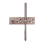 Nero Opal Progressive Shower System With Spout 250mm - Brushed Bronze - NR252003a250BZ