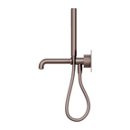 Nero Opal Progressive Shower System With Spout 230mm - Brushed Bronze - NR252003a230BZ