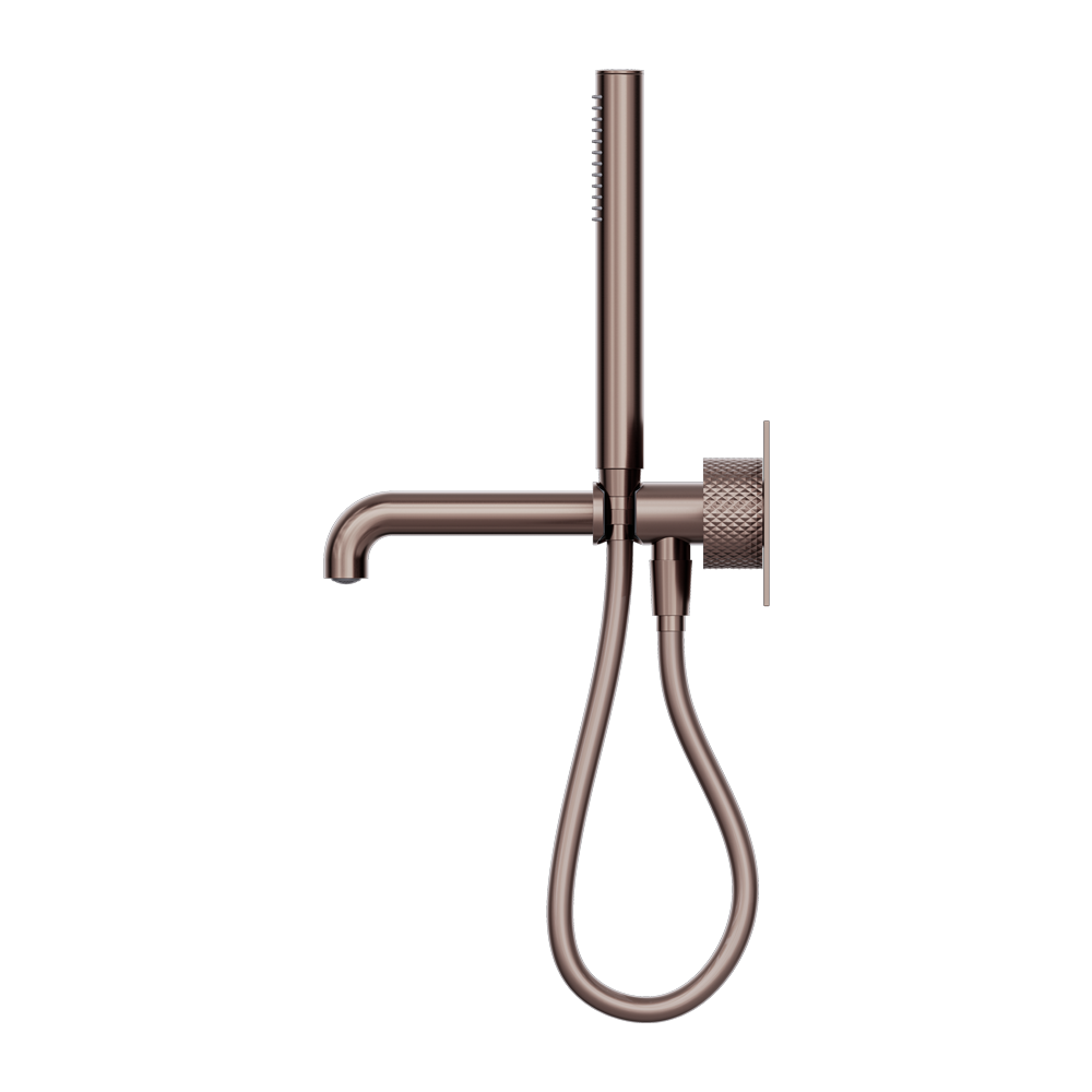Nero Opal Progressive Shower System With Spout 230mm - Brushed Bronze - NR252003a230BZ
