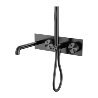 Nero Opal Progressive Shower System With Spout 230mm - Graphite - NR252003a230GR