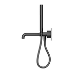 Nero Opal Progressive Shower System With Spout 250mm - Graphite - NR252003a250GR