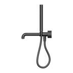 Nero Opal Progressive Shower System Separate Plate With Spout 250mm - Graphite - NR252003b250GR