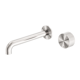 Nero Opal Progressive Wall Basin/Bath Set 160mm - Brushed Nickel - NR252007A160BN