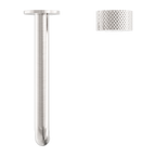 Nero Opal Progressive Wall Basin/Bath Set 120mm - Brushed Nickel - NR252007A120BN