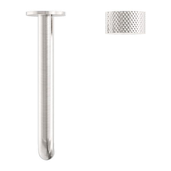Nero Opal Progressive Wall Basin/Bath Set 260mm - Brushed Nickel - NR252007A260BN