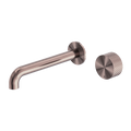 Nero Opal Progressive Wall Basin/Bath Set 160mm - Brushed Bronze - NR252007A160BZ