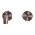 Nero Opal Progressive Wall Basin/Bath Set 260mm - Brushed Bronze - NR252007A260BZ