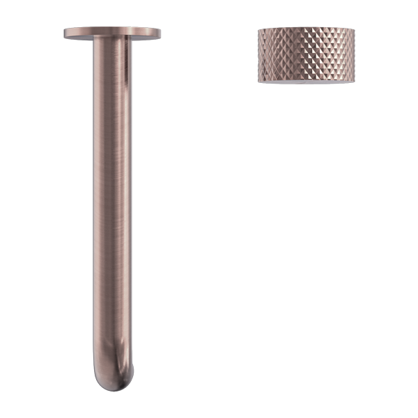 Nero Opal Progressive Wall Basin/Bath Set 230mm - Brushed Bronze