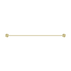 Nero Opal Single 600mm Towel Rail - Brushed Gold - NR2524BG