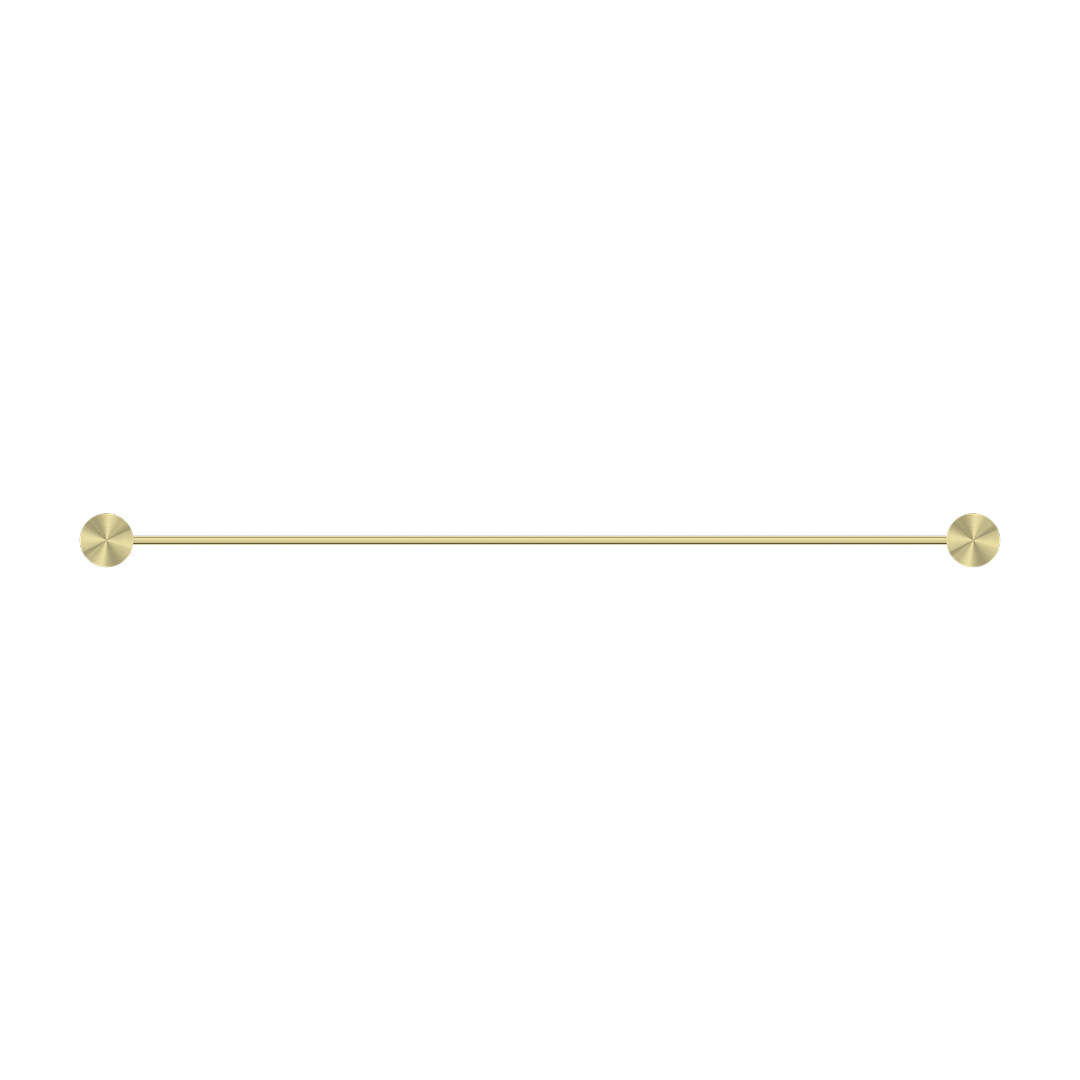 Nero Opal Single 600mm Towel Rail - Brushed Gold - NR2524BG