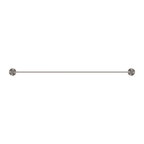 Nero Opal Double Towel Rail 800mm - Brushed Nickel - NR2530dBN