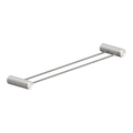 Nero Opal Double Towel Rail 800mm - Brushed Nickel - NR2530dBN