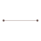 Nero Opal Double Towel Rail 600mm - Brushed Bronze - NR2524dBZ
