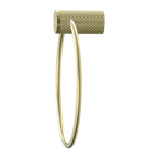 Nero Opal Towel Ring - Brushed Gold - NR2580aBG