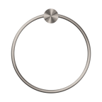 Nero Opal Towel Ring - Brushed Nickel - NR2580aBN